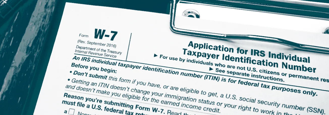 Issuance Of Individual Taxpayer Identification Number Itin Hfa 0628