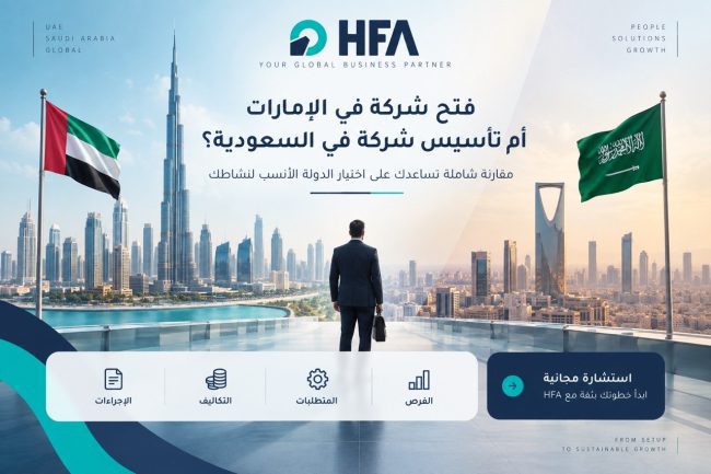 فتح شركة في الإمارات